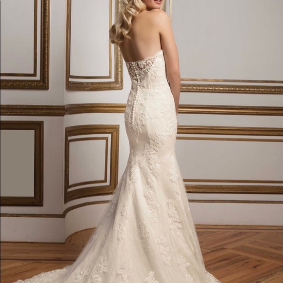 Justin Alexander Plunging Sweetheart Fit and Flare Bridal Gown
STYLE 8811 - Picture 4 of 4